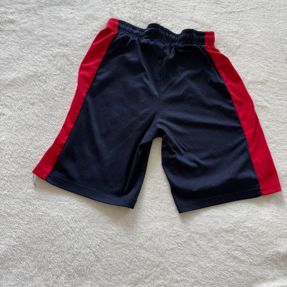 Nike NBA Basketball Shorts Kids M 10-12 Red Navy Blue Athletic Mesh Bundle